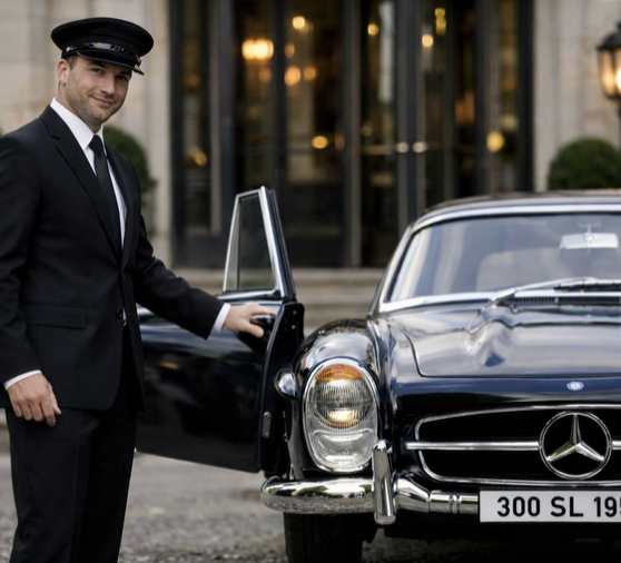 Meet & Greet services, chauffeur privé,